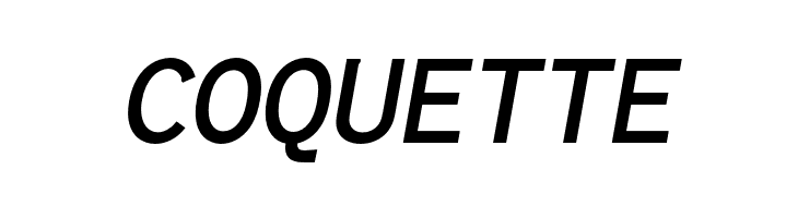 Inconsolata LGC Markup Bold Italic  Free Fonts Download