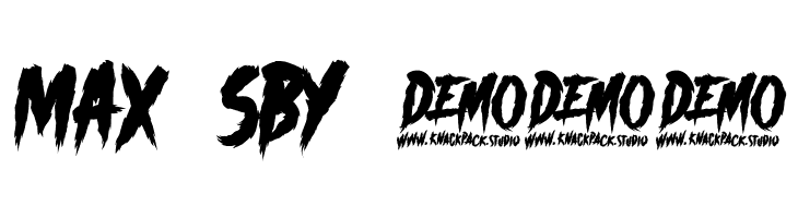 _CHAOS! DEMO  Free Fonts Download