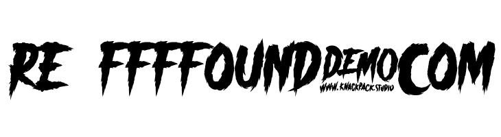 _CHAOS! DEMO  Free Fonts Download