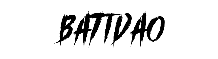 BATIDAO boasterz]  - Demo Font