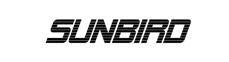 SUNBIRD Alien Encounters Bold Italic Font