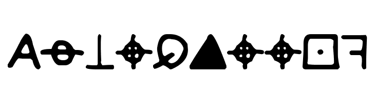 zodiac killer code  Free Fonts Download
