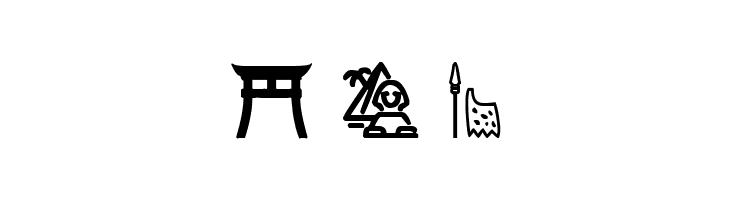 History Icons  Free Fonts Download