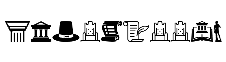 History Icons  Free Fonts Download