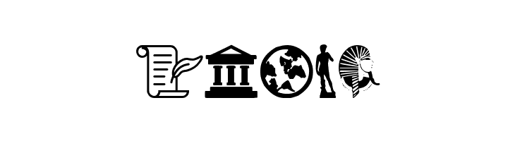 History Icons  Free Fonts Download