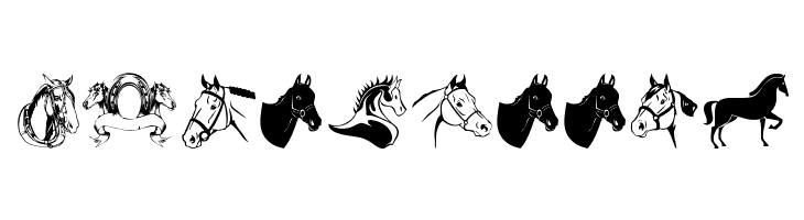 Horse  Free Fonts Download