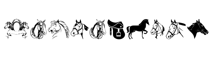 Horse  Free Fonts Download