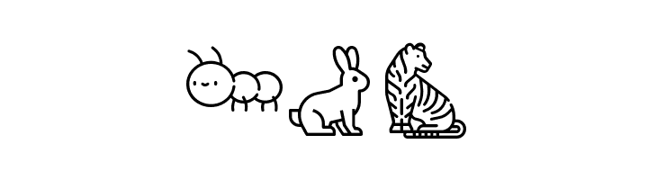 PhonicsAnimals2  Free Fonts Download