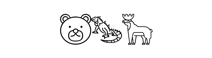 PhonicsAnimals2  Free Fonts Download