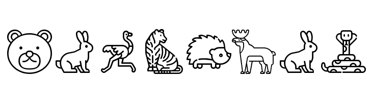 PhonicsAnimals2  Free Fonts Download