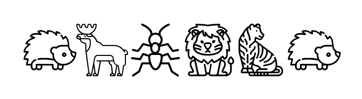 PhonicsAnimals2  Free Fonts Download