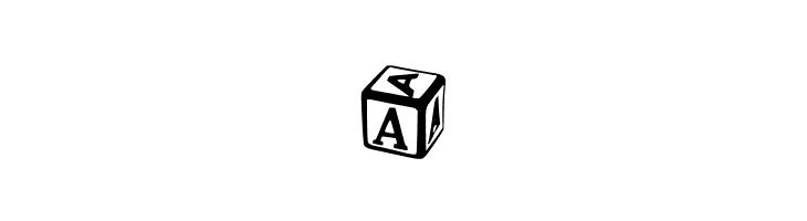 Solid Dice Regular  Free Fonts Download
