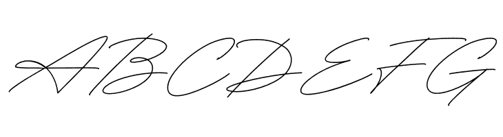 RighthandSignature  Free Fonts Download