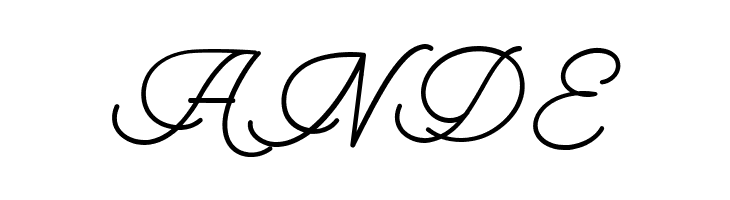 HarveyScript  Free Fonts Download