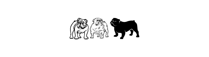 English Bulldog  Free Fonts Download