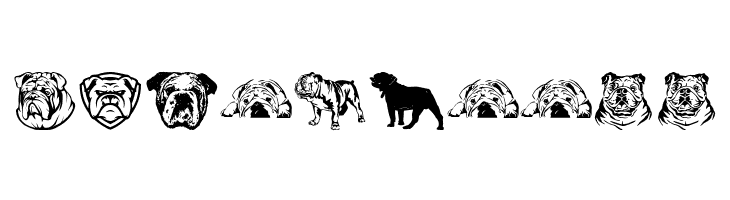 English Bulldog  Free Fonts Download