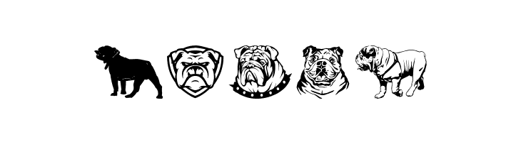 English Bulldog  Free Fonts Download
