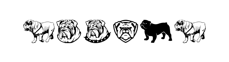 English Bulldog  Free Fonts Download