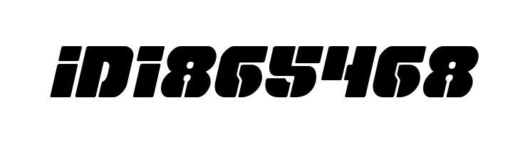 Space Cruiser Italic  Free Fonts Download