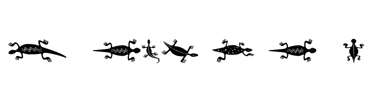 Lizards Regular  Free Fonts Download