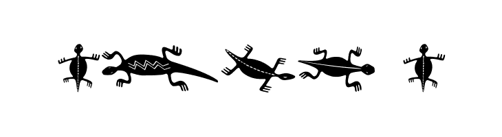 Lizards Regular  Free Fonts Download