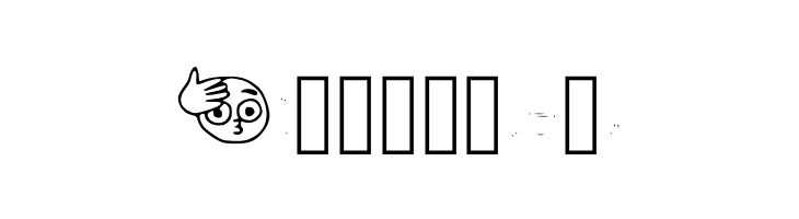 Emojis Tiktok Regular  Free Fonts Download