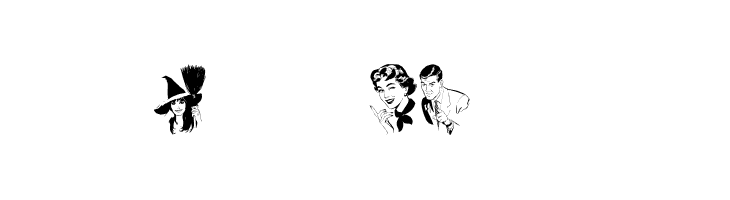 Retro People Regular  Free Fonts Download