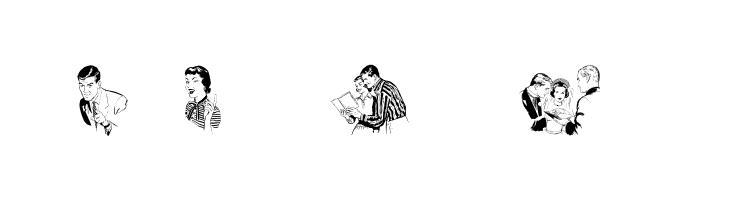 Retro People Regular  Free Fonts Download