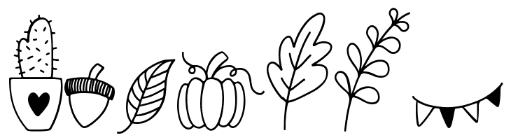 Autumn Dingbats  Free Fonts Download