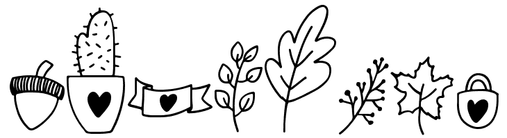 Autumn Dingbats  Free Fonts Download