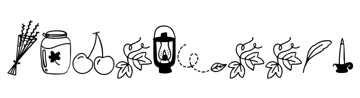 Autumn Dingbats  Free Fonts Download