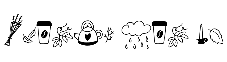 Autumn Dingbats  Free Fonts Download