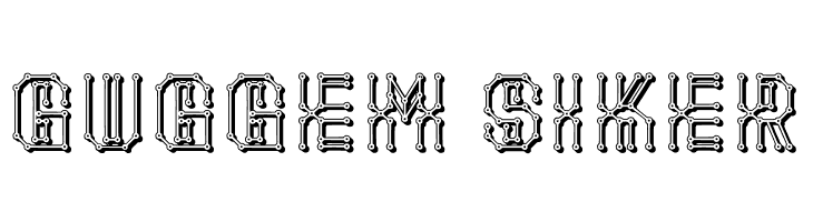 Bicycle Repairs Regular  Free Fonts Download