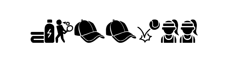 Tennis  Free Fonts Download