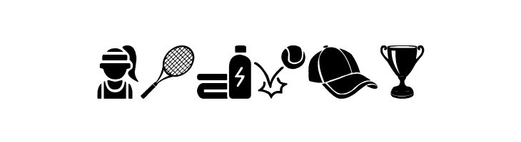 Tennis  Free Fonts Download