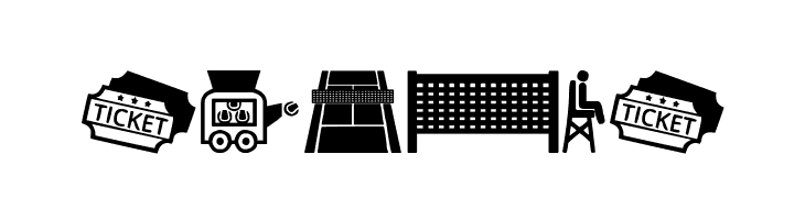 Tennis  Free Fonts Download