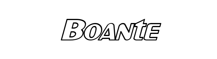 SF Intellivised Outline Italic  Free Fonts Download