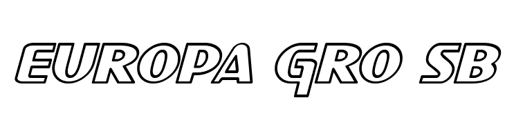 SF Intellivised Outline Italic  Free Fonts Download