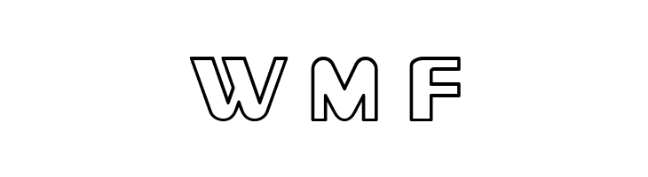 SF Intellivised Outline  Free Fonts Download