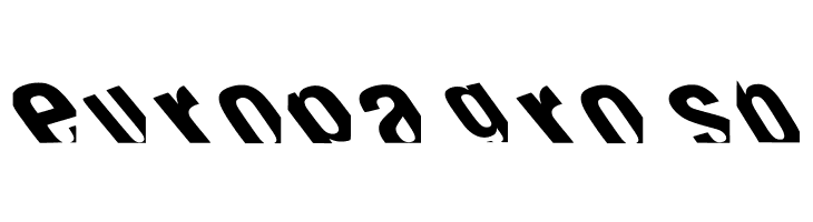 Distorsion Milenio Regular  Free Fonts Download