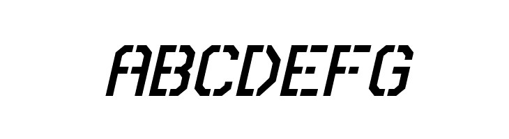 Carbon Mono Italic  Free Fonts Download