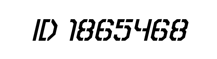 Carbon Mono Italic  Free Fonts Download