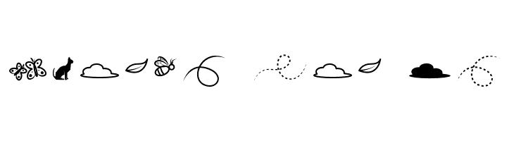 Lithunoa Dingbats  Free Fonts Download