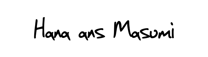 Hana%2Bans%2BMasumi SF Grunge Sans Font
