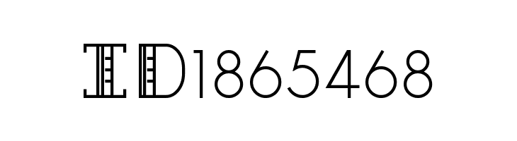 Straight Ruler~  Free Fonts Download