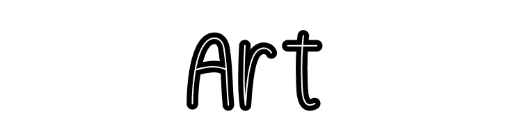 Lonely Girl Inline  Free Fonts Download