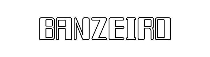 Chain Reaction Outline  Free Fonts Download