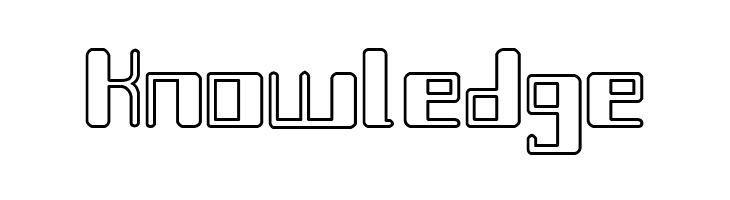 Chain Reaction Outline  Free Fonts Download