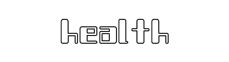 Chain Reaction Outline  Free Fonts Download