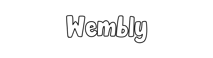 BecakOutline  Free Fonts Download